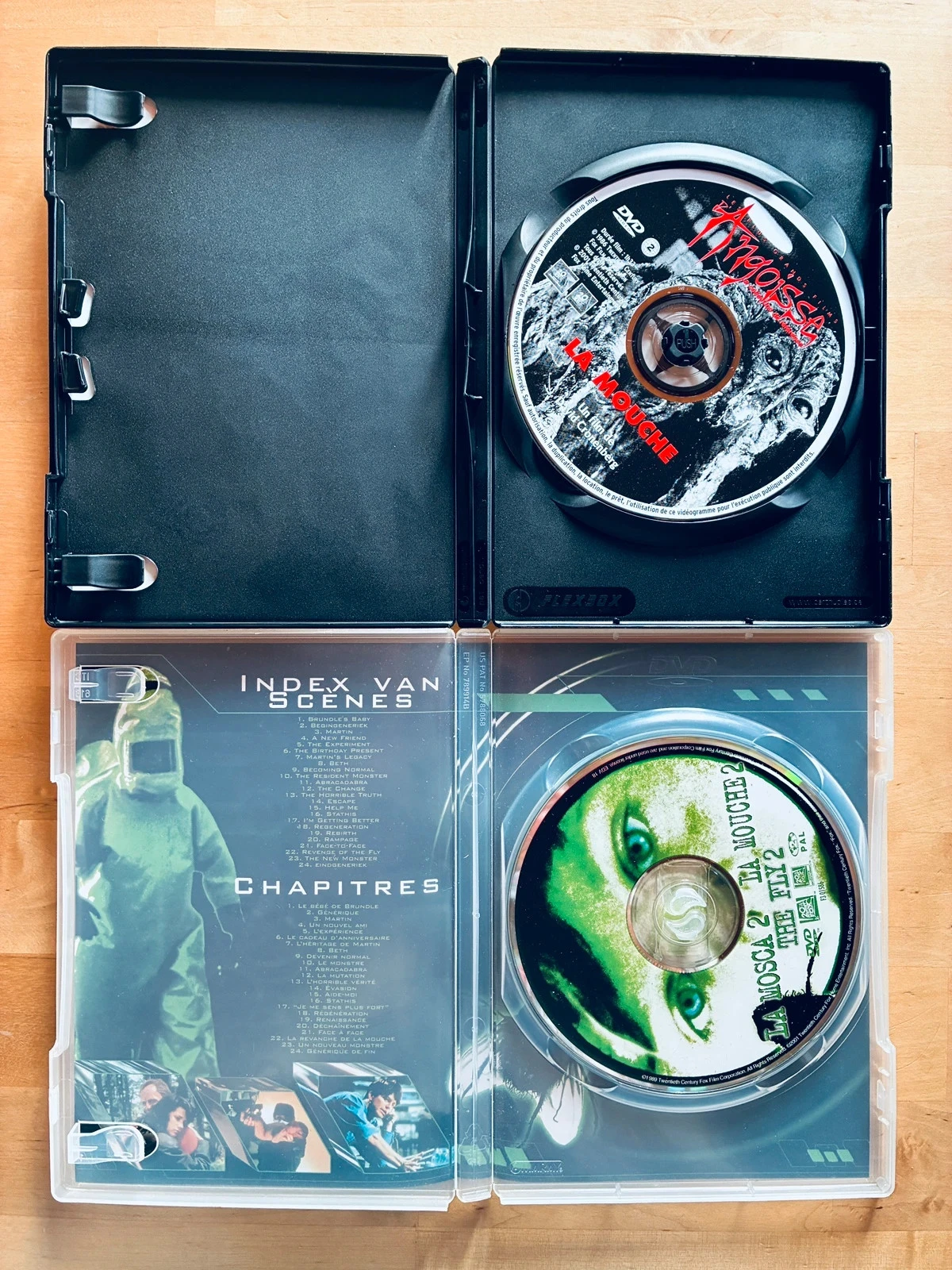 Lot 2 DVD La mouche 1 et 2. – photo 2